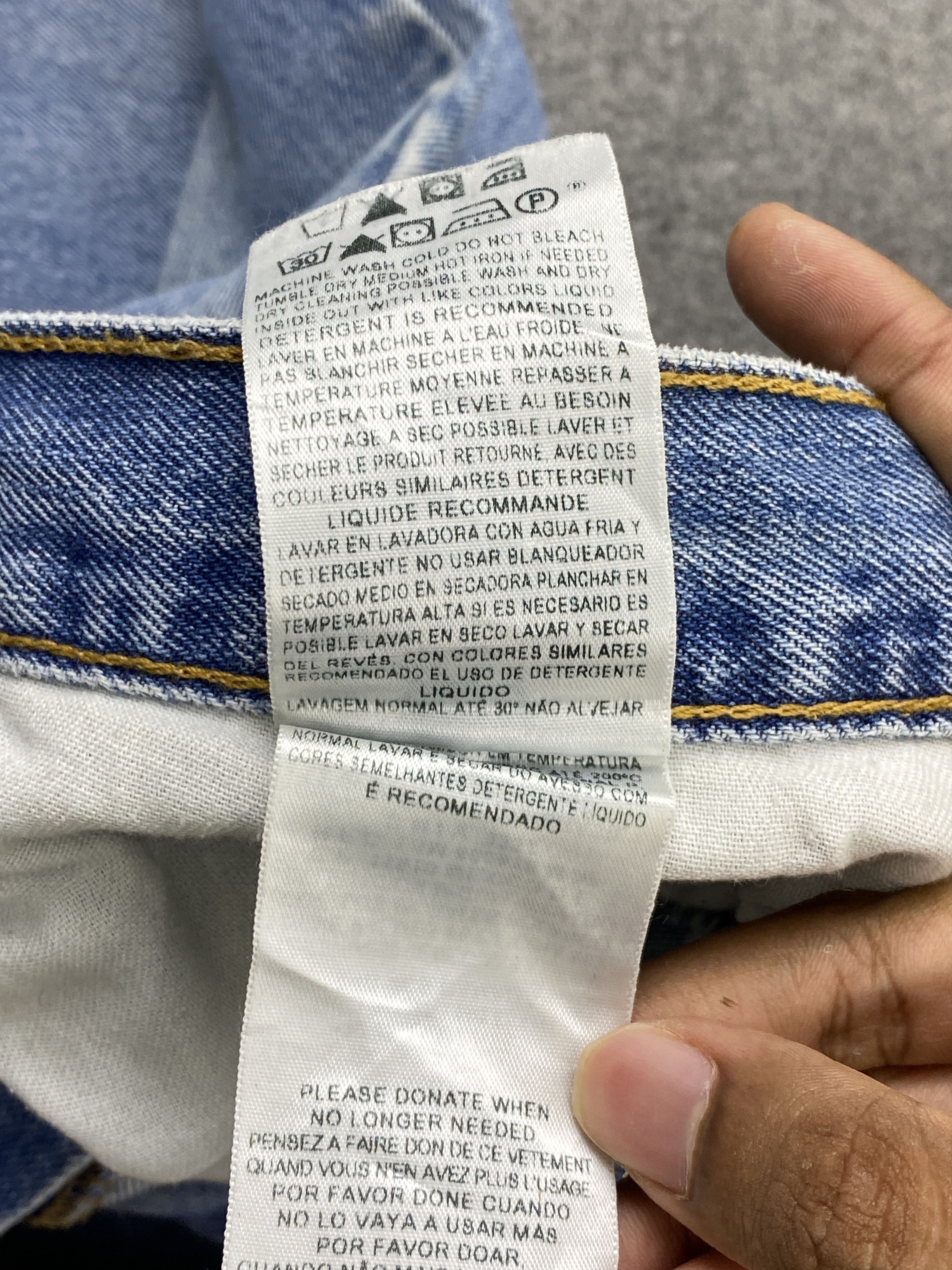 Levi's Vintage Levi's 550 Stone Washed Jeans DP2324 Size US 44 / EU 60 - 8 Thumbnail