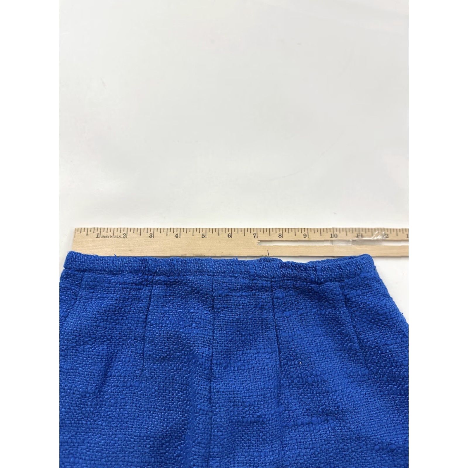 Vintage VINTAGE Mister Pants Trousers Women’s 00 Blue Tweed High Waisted Dress Pants Slimming Pockets Mens? Size 24" / US 00 / IT 34 - 6 Thumbnail