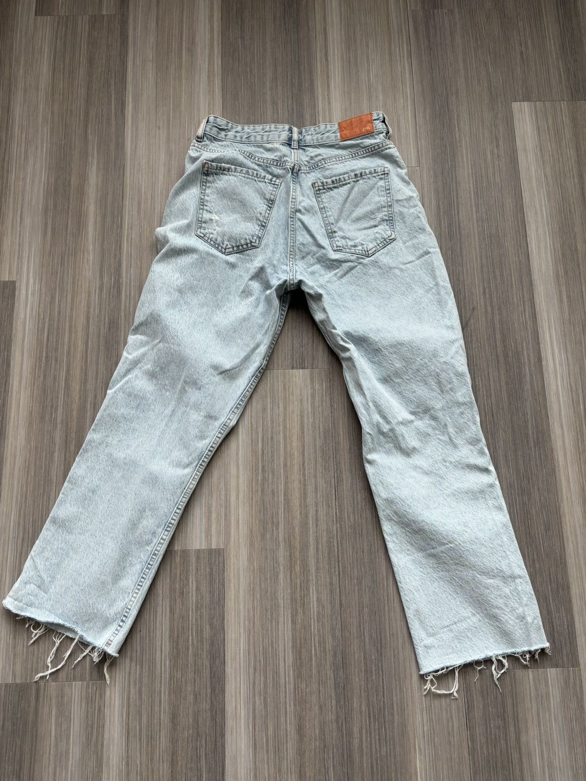 Zara vintage distress denim Size 28" / US 6 / IT 42 - 2 Thumbnail