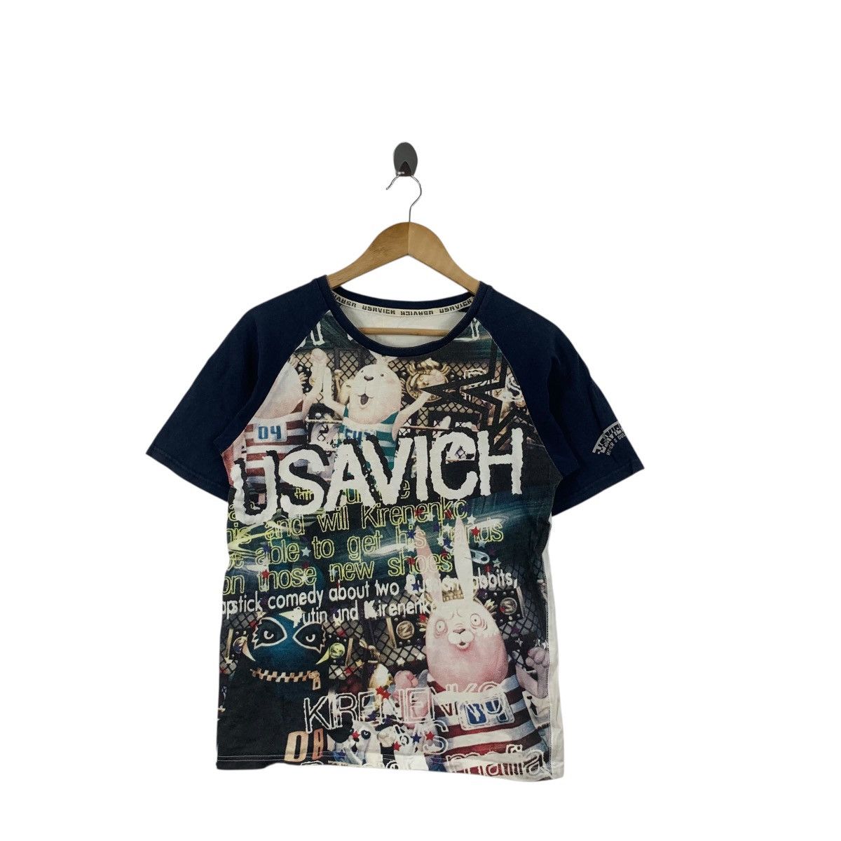 Mtv MTV JAPAN USAVICH Krenenko Mafia Cartoon Tee Shirt Top Size US S / EU 44-46 / 1 - 3 Thumbnail