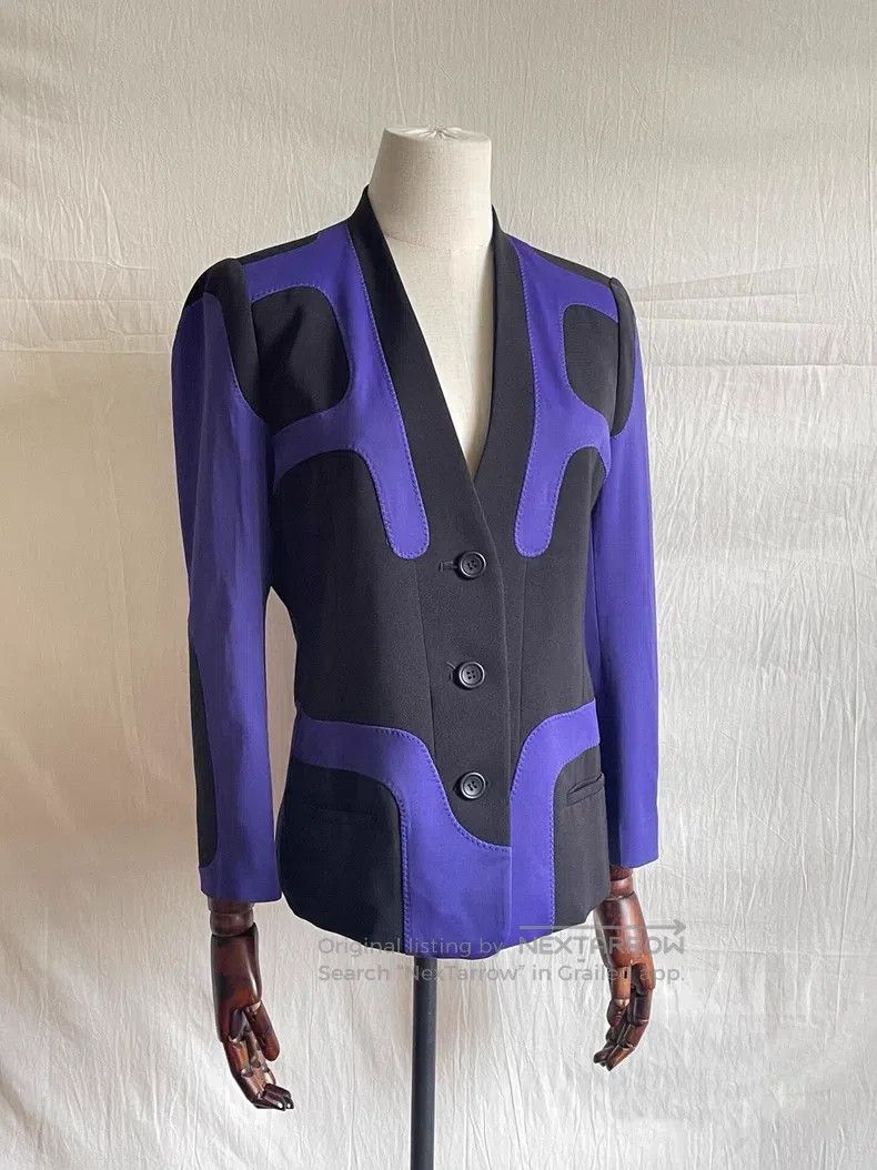 Issey Miyake Issey Miyake Blue Coat Size M / US 6-8 / IT 42-44 - 2 Thumbnail
