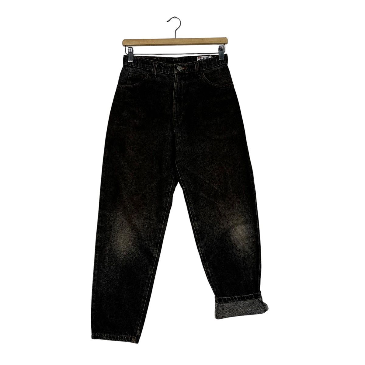 Wrangler Vintage Wrangler Black Denim Jeans Size 28" / US 6 / IT 42 - 11 Thumbnail