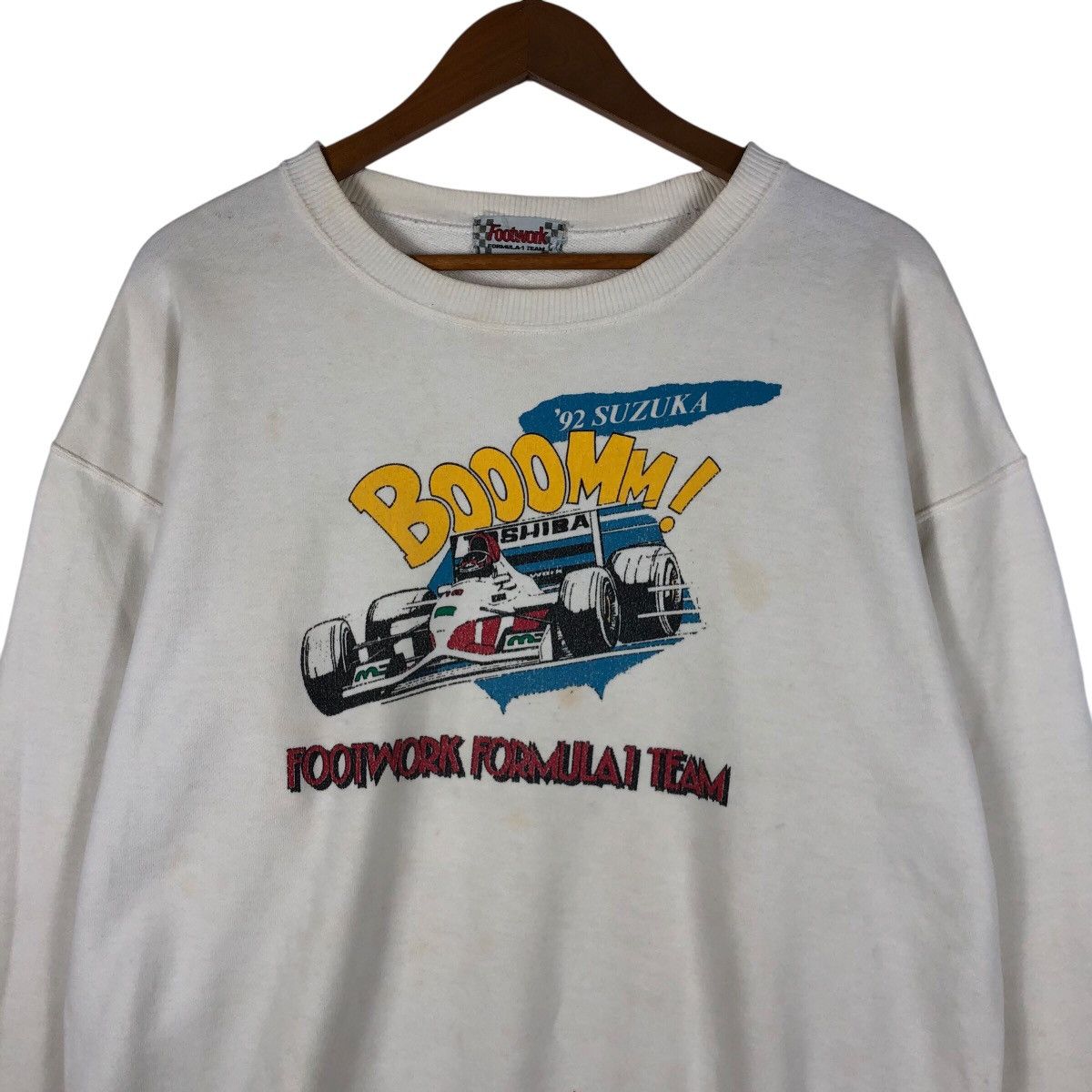Formula 1 × Honda × Japanese Brand Footwork Formula 1 Team 1992 Suzuka Sweatshirt Size US M / EU 48-50 / 2 - 3 Thumbnail