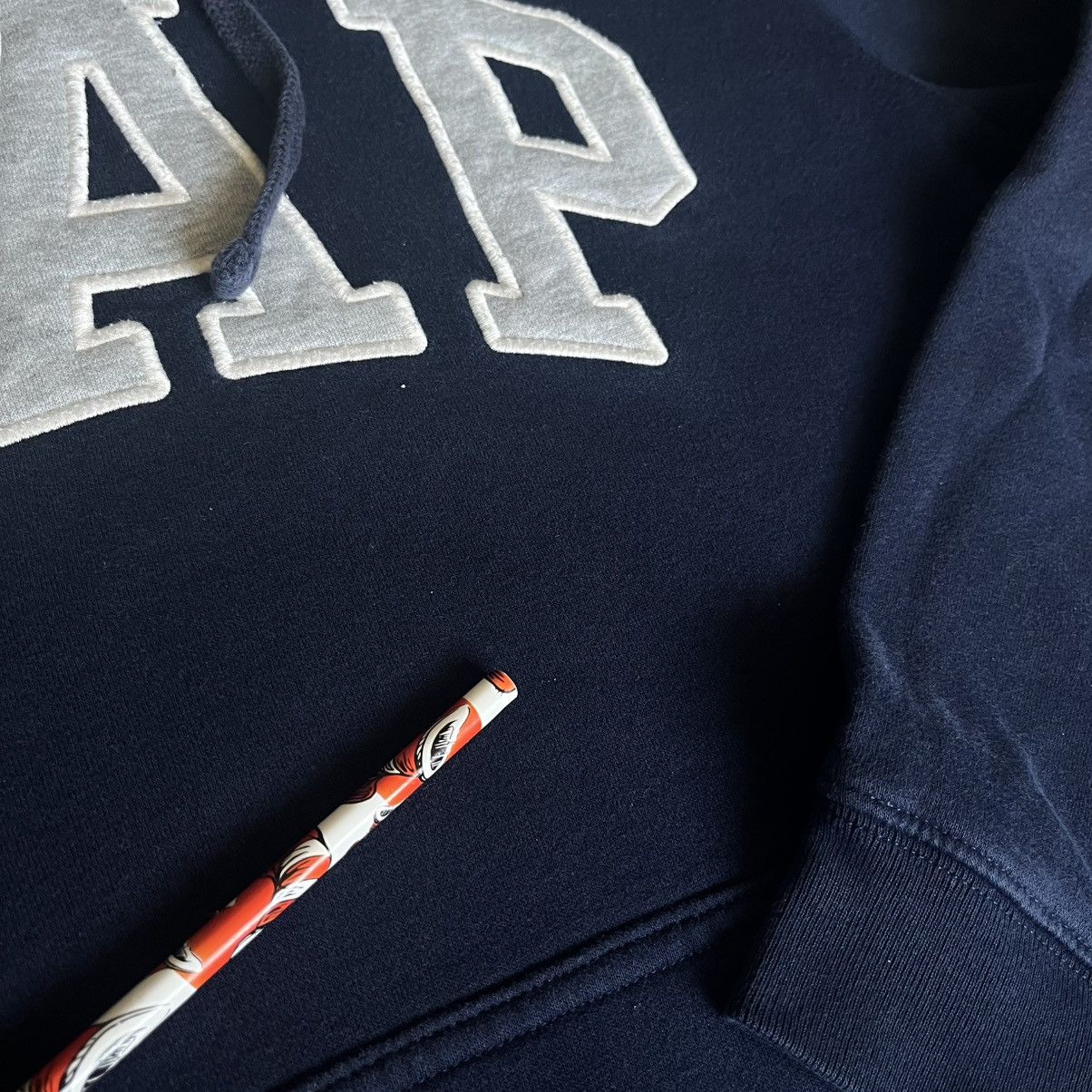 Gap Vintage Y2K GAP Classic Arch Logo Embroidery Pullover Hoodie Size US M / EU 48-50 / 2 - 6 Thumbnail