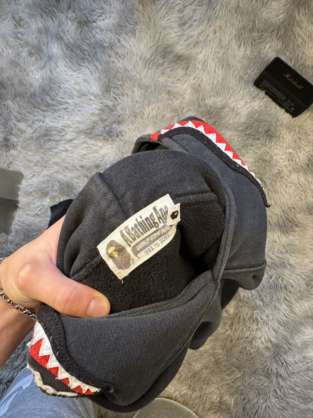 Bape Ape Bape Color Hoodie Black 2nd Shark L Size US L / EU 52-54 / 3 - 6 Thumbnail