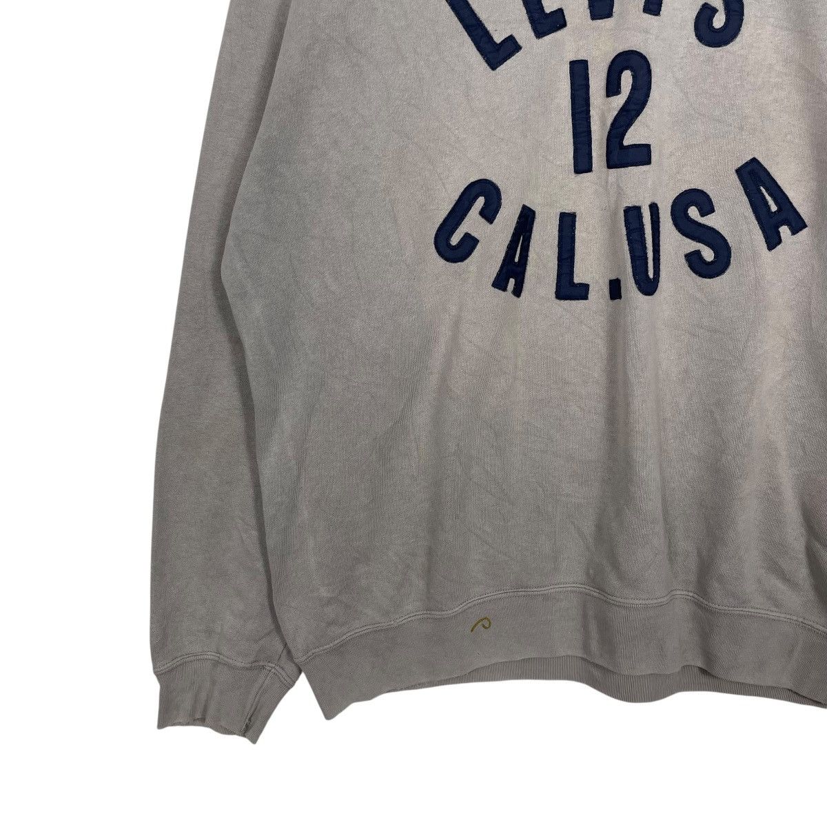 Levi's Vintage Levi’s 12 Cal USA Crewneck Sweatshirt Size US L / EU 52-54 / 3 - 3 Thumbnail