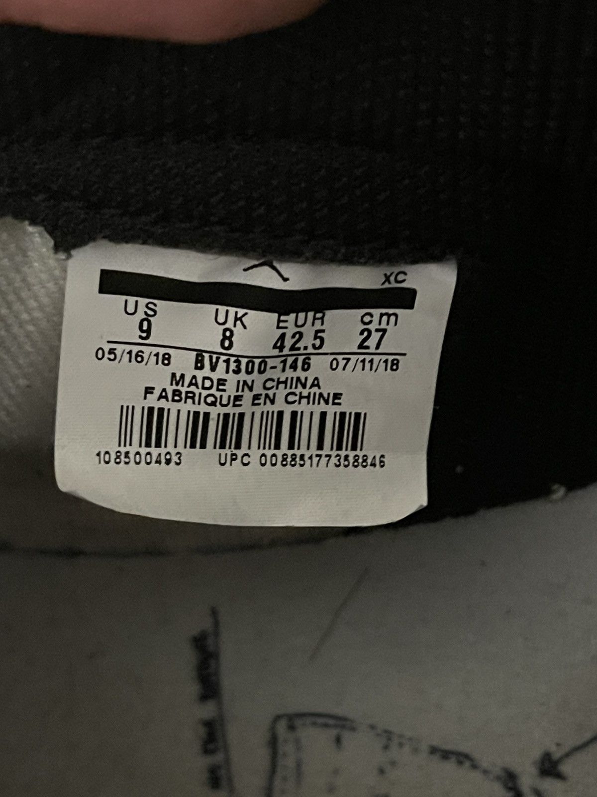 Nike × Union LA AJ1 High Union Storm Blue Size US 9 / EU 42 - 6 Thumbnail