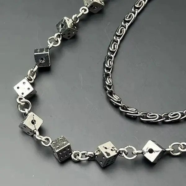 Jewelry Dice and Tribe Jean Motor Rock Wallet Chain Size ONE SIZE - 4 Thumbnail