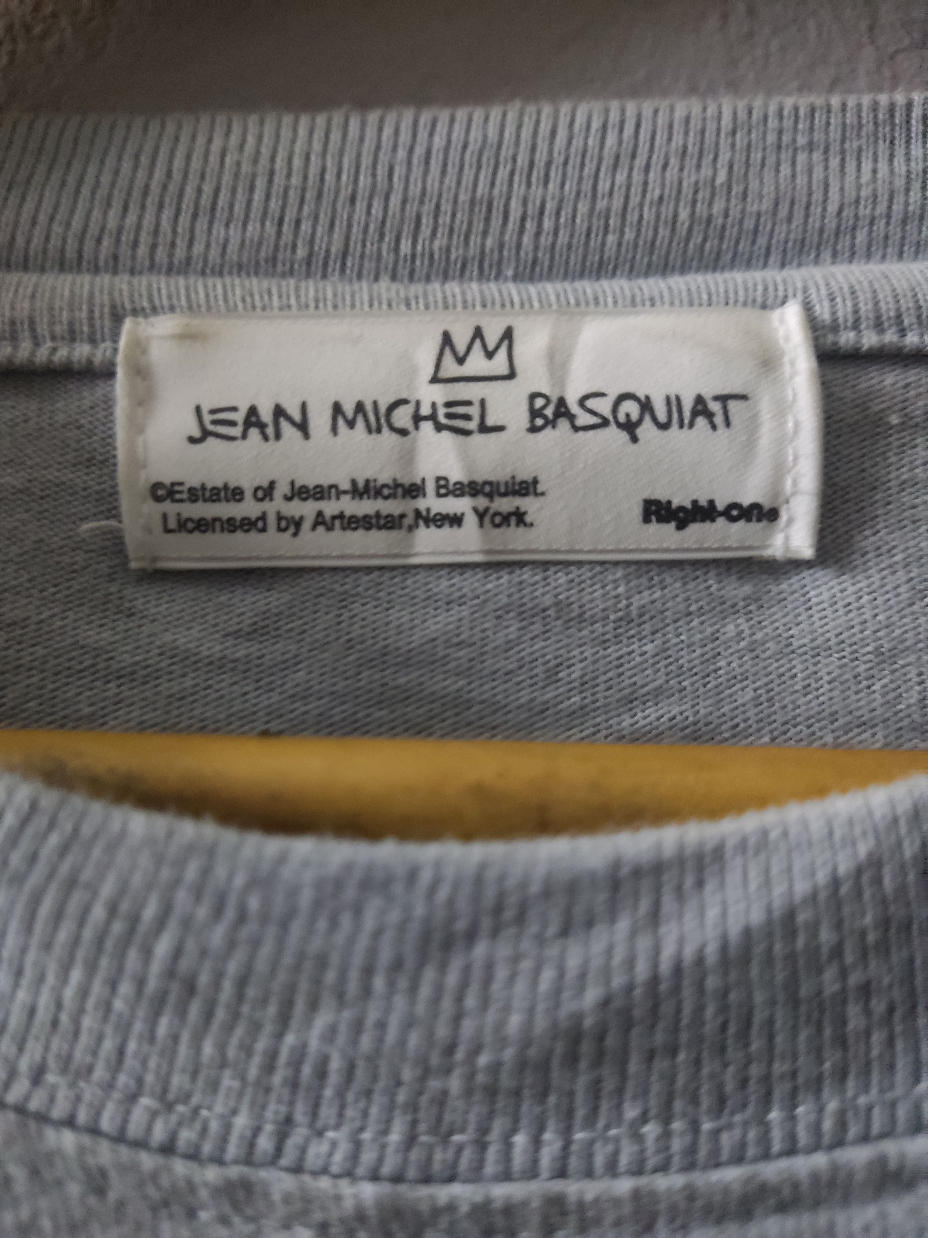 Jean-Michel Basquiat × Vintage Jean Michel Basquiat Longsleeve T shirt Size US L / EU 52-54 / 3 - 5 Thumbnail