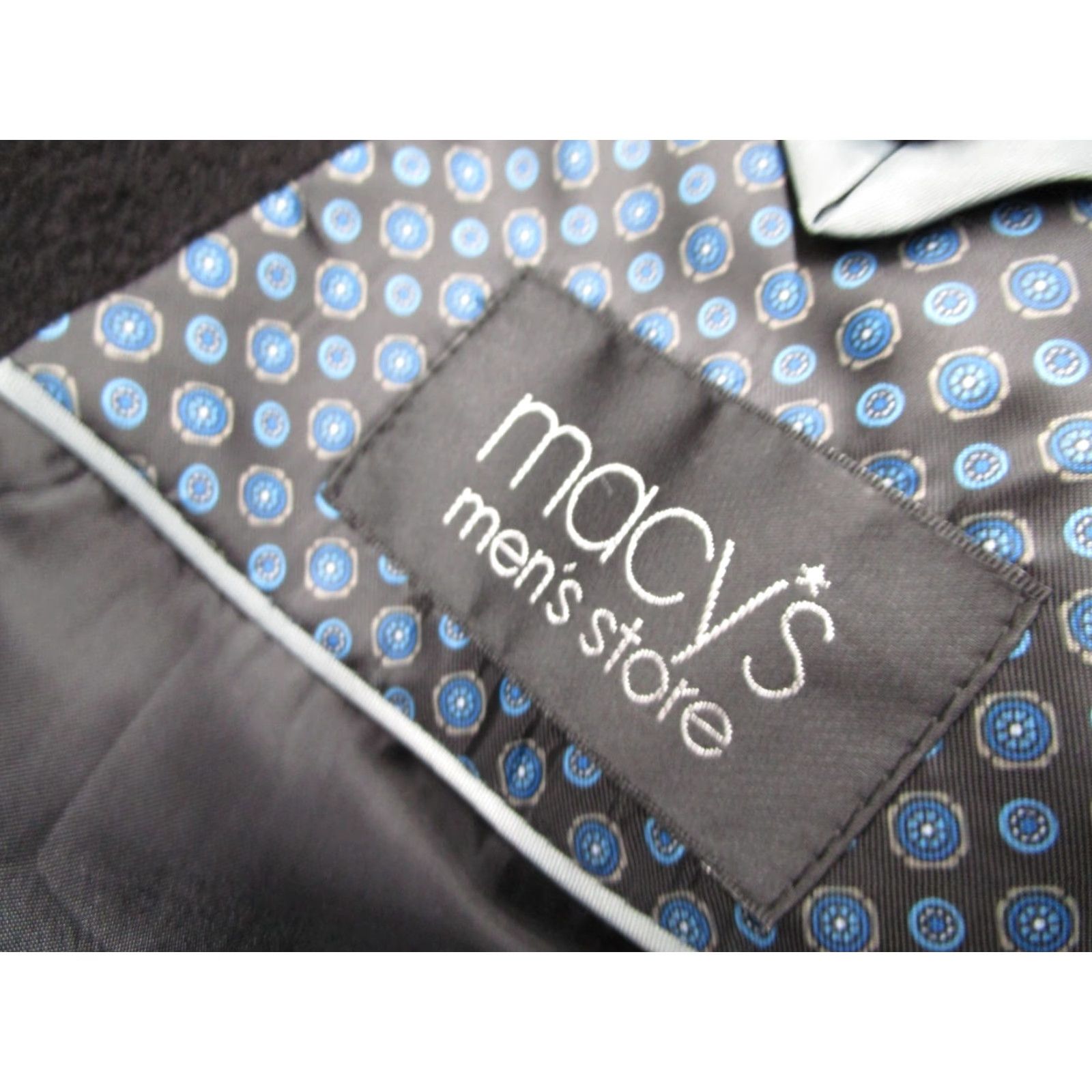 Michael Kors VINTAGE Michael Kors Blazer Jacket Men Long 44 Black Camel Hair 2-Button Classic Business Casual Size 44R - 2 Thumbnail
