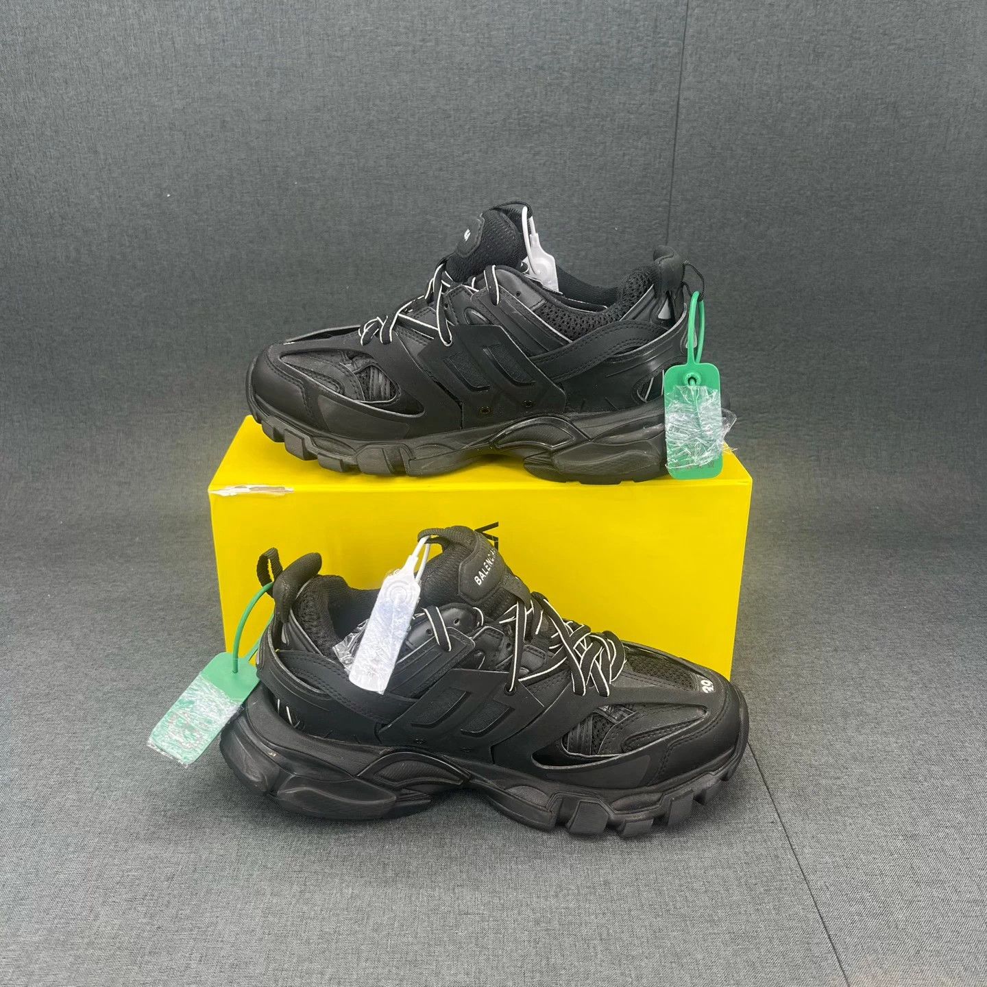 Balenciaga Balenciaga Track Black 39 New Size US 6 / EU 39 - 3 Thumbnail