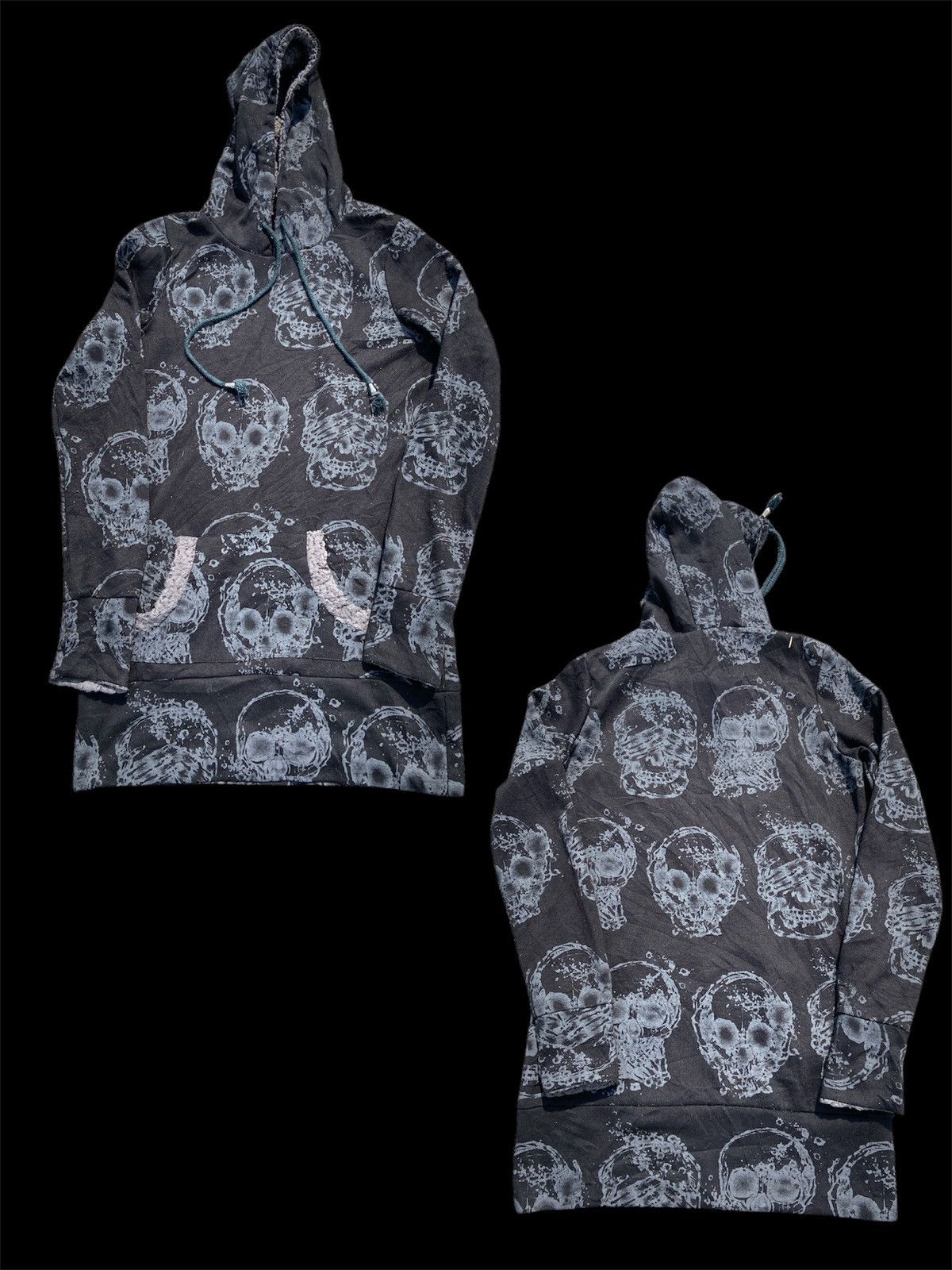 Seditorines Skull Fullprint Hoodie
