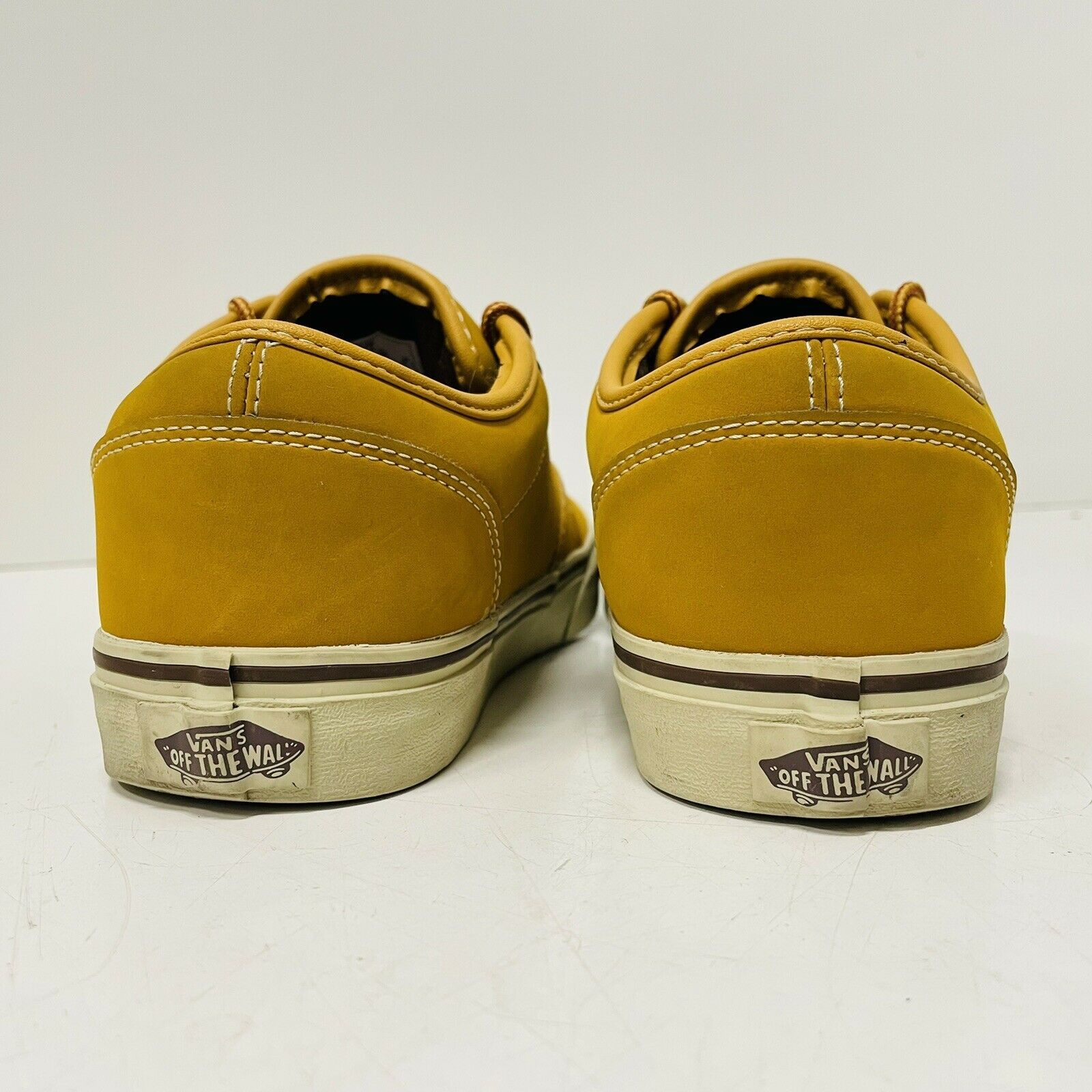 Vans Vans Atwood Nubuck Leather Skateboarding Shoes Gold Size US 7.5 / EU 40-41 - 5 Thumbnail