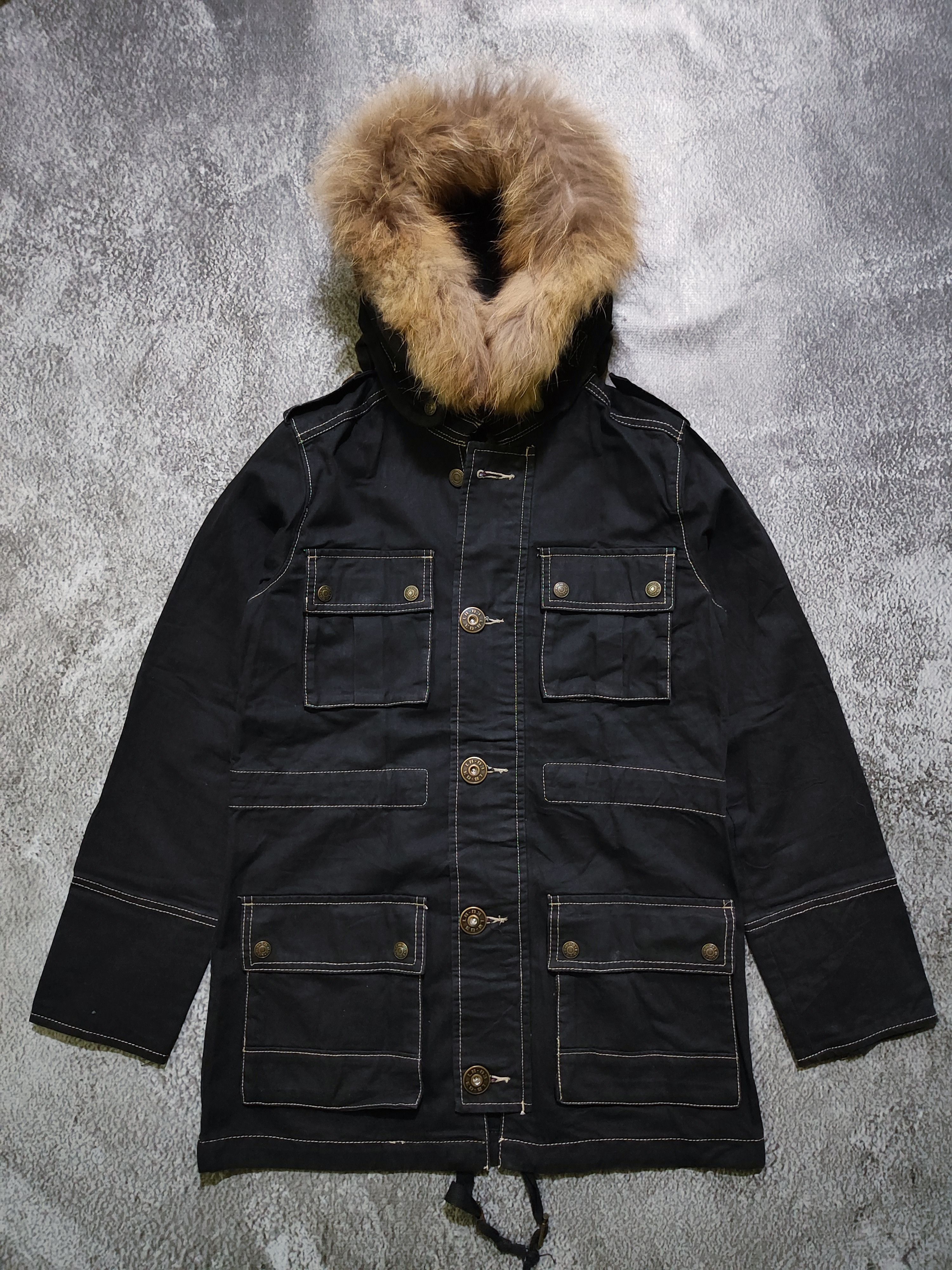 If Six Was Nine × Japanese Brand × Le Grande Bleu (L.G.B.) LB-03 Multi Pocket Cargo Parka Jacket Size M / US 6-8 / IT 42-44 - 1 Thumbnail