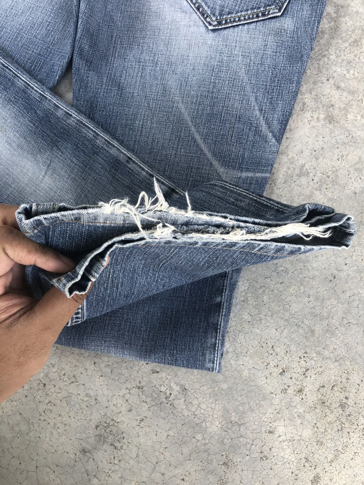 If Six Was Nine Y2k Levis Flared Jeans Bootcut 507 Distressed Jeans Size US 32 / EU 48 - 17 Thumbnail