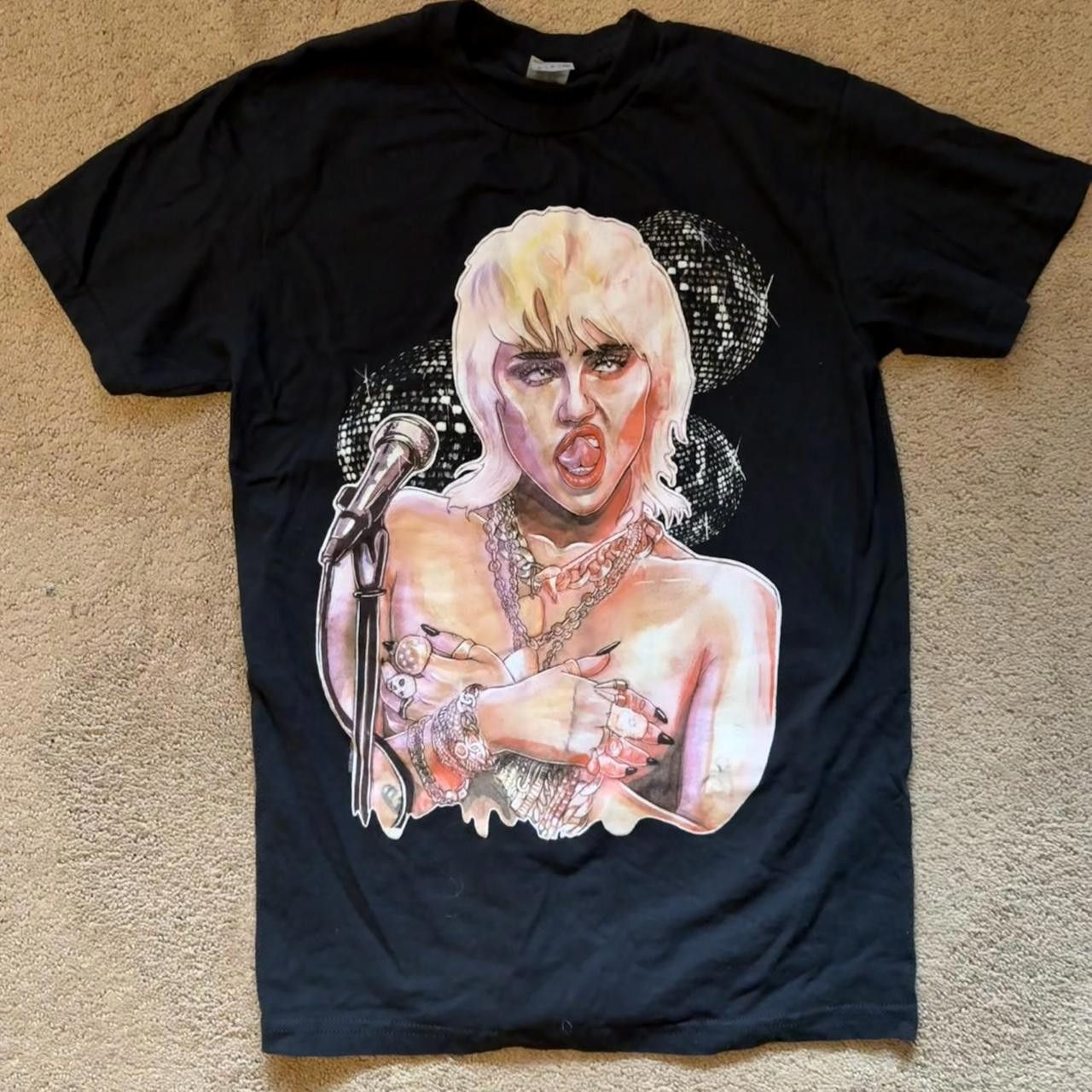 Designer Miley Cyrus Merch Shirt Size S / US 4 / IT 40 - 1 Thumbnail