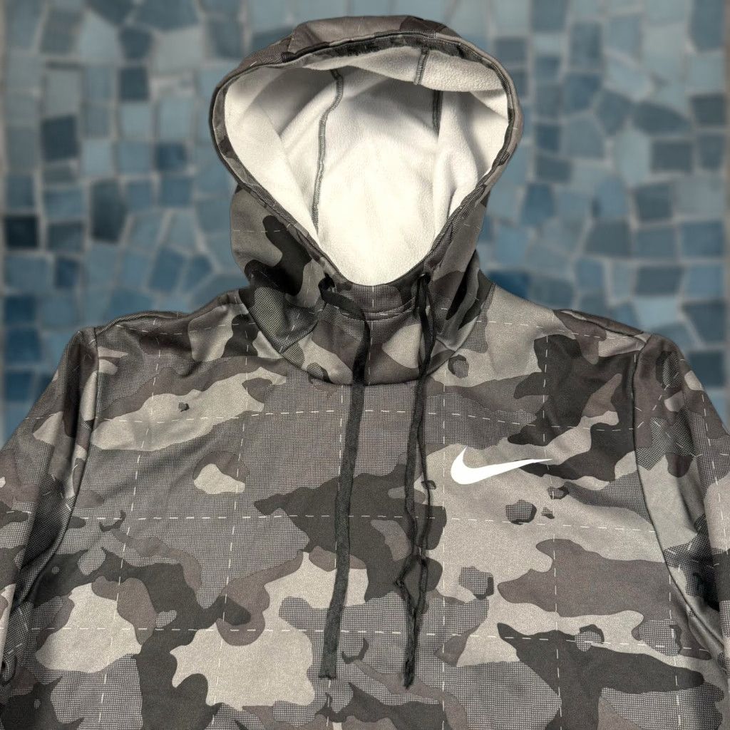 Nike Nike Camo Hoodie Men’s Medium Training Pullover Tech Snow Therma-Fit Sweatshirt Size US M / EU 48-50 / 2 - 1 Thumbnail