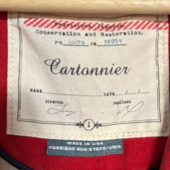 Other Cartonnier Red Velvet Blazer Women’s Size 2 Size XS / US 0-2 / IT 36-38 - 4 Thumbnail