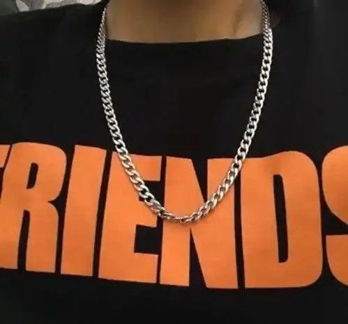 Other Silver chain Cuban Link Chain Chrome Hearts Size ONE SIZE - 1 Thumbnail