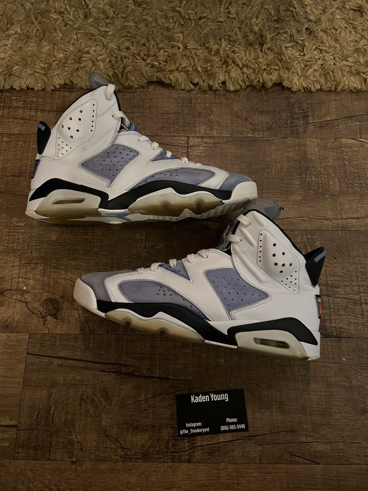 Jordan Brand Air Jordan 6 “UNC” Size US 11 / EU 44 - 1 Thumbnail