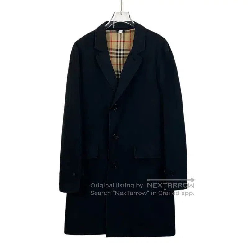 Burberry Burberry Black Cotton Women's Coat. Size M / US 6-8 / IT 42-44 - 1 Thumbnail