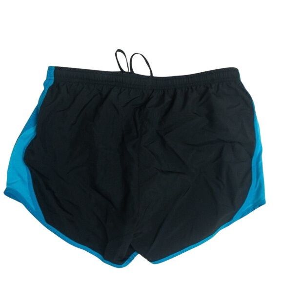 Nike Nike Black & Aqua Dri-Fit Running Shorts Size 27" / US 4 / IT 40 - 4 Thumbnail