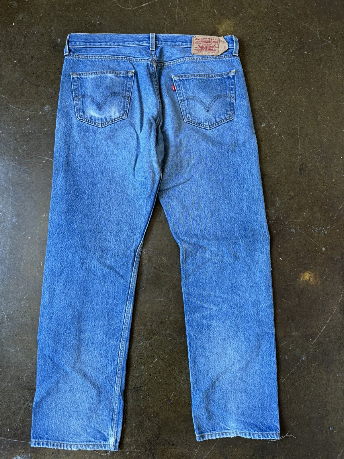 Levi's LEVI 501 Straight Leg Jeans Size US 34 / EU 50 - 4 Thumbnail
