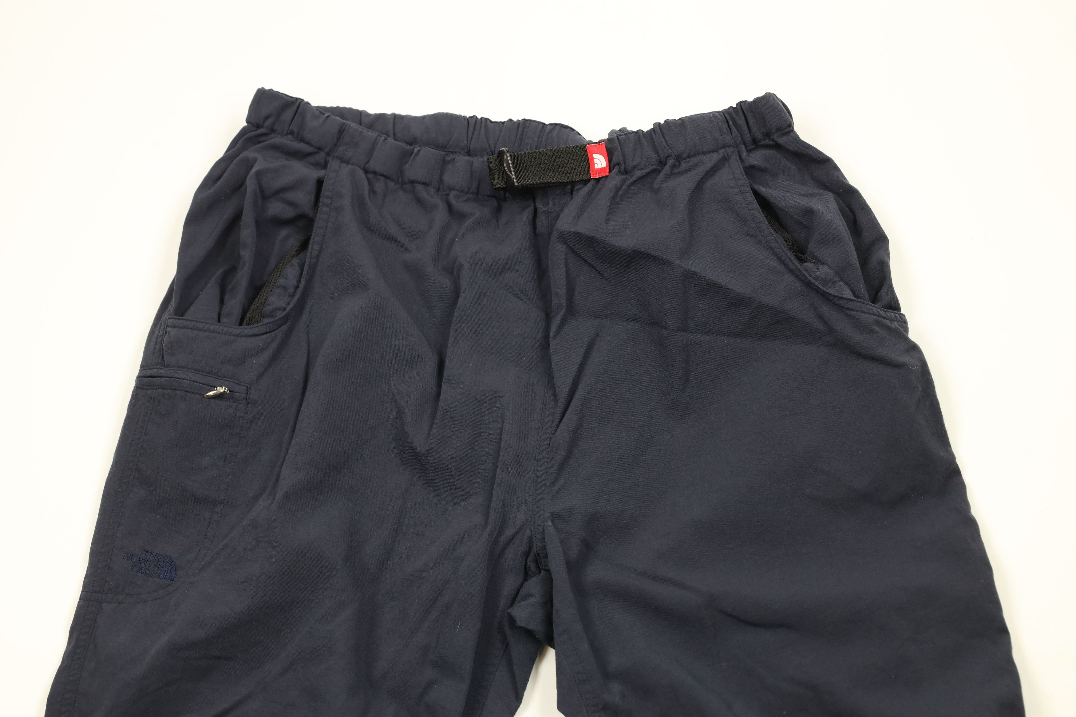 The North Face × Vintage Vintage Y2K 2000 The North Face Belted Wide Leg Cargo Pants Size 32" / US 10 / IT 46 - 2 Thumbnail