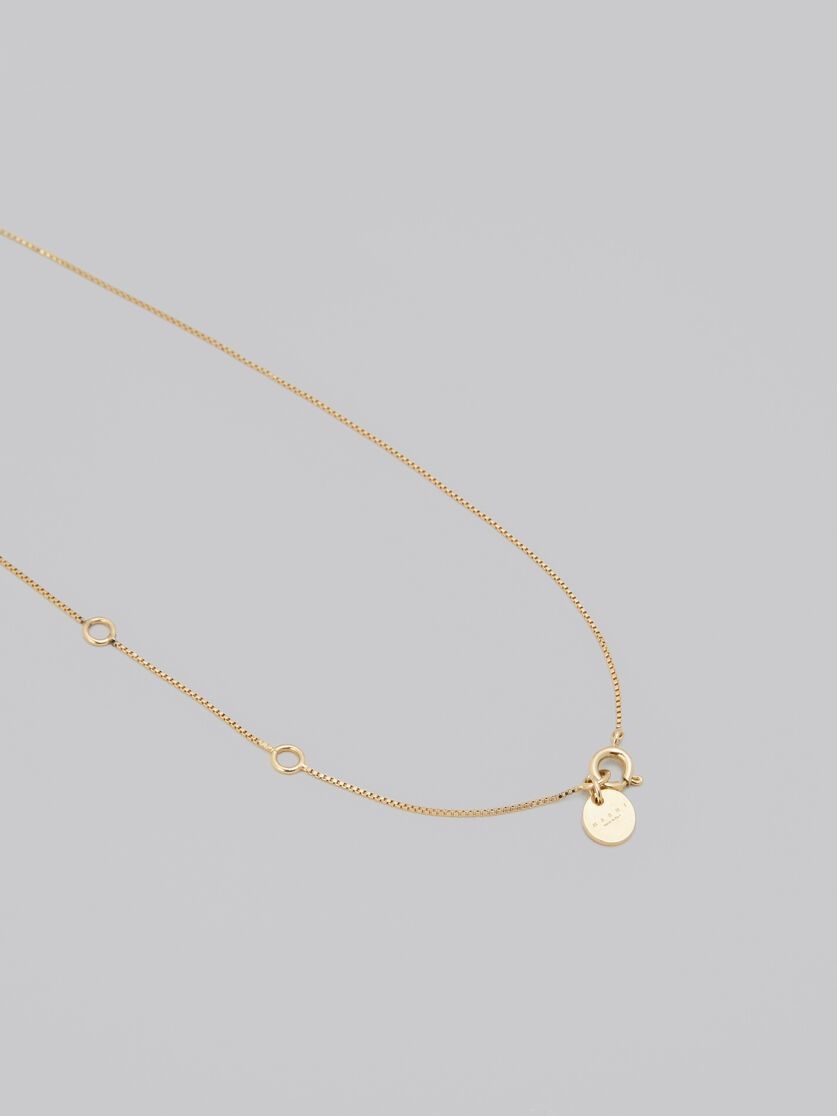 Marni o1w1db10125 Size:OS/ Multi-Stone Necklace in White Size ONE SIZE - 3 Thumbnail