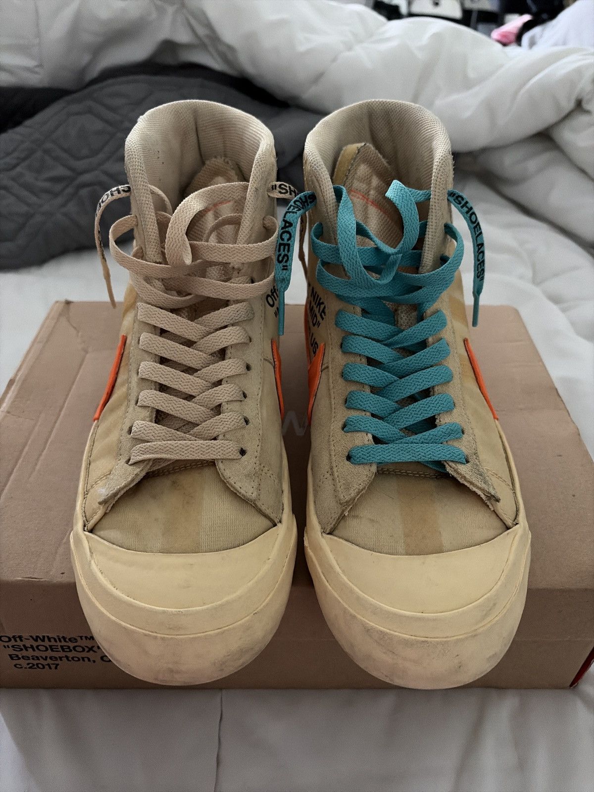 Nike × Off-White Nike X Off White Blazers Hallows Eve Size US 9.5 / EU 42-43 - 3 Thumbnail