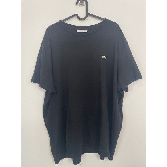 Lacoste Lacoste T-Shirt Regular Fit Pima Cotton Black 3XL Size US XXL / EU 58 / 5 - 1 Thumbnail