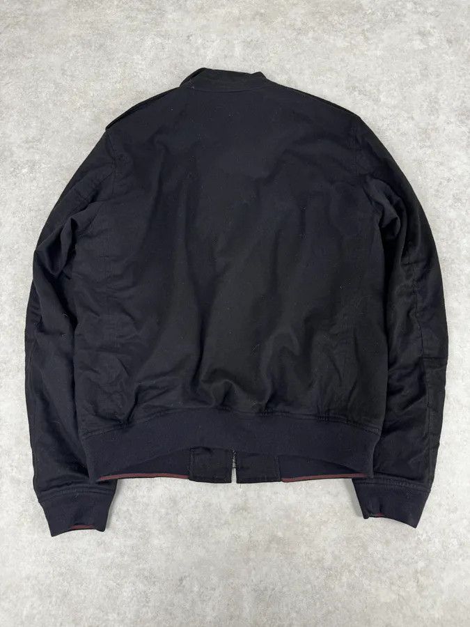 Gucci 2000s Gucci Black Wool Bomber Jacket by Tom Ford Size US M / EU 48-50 / 2 - 4 Thumbnail