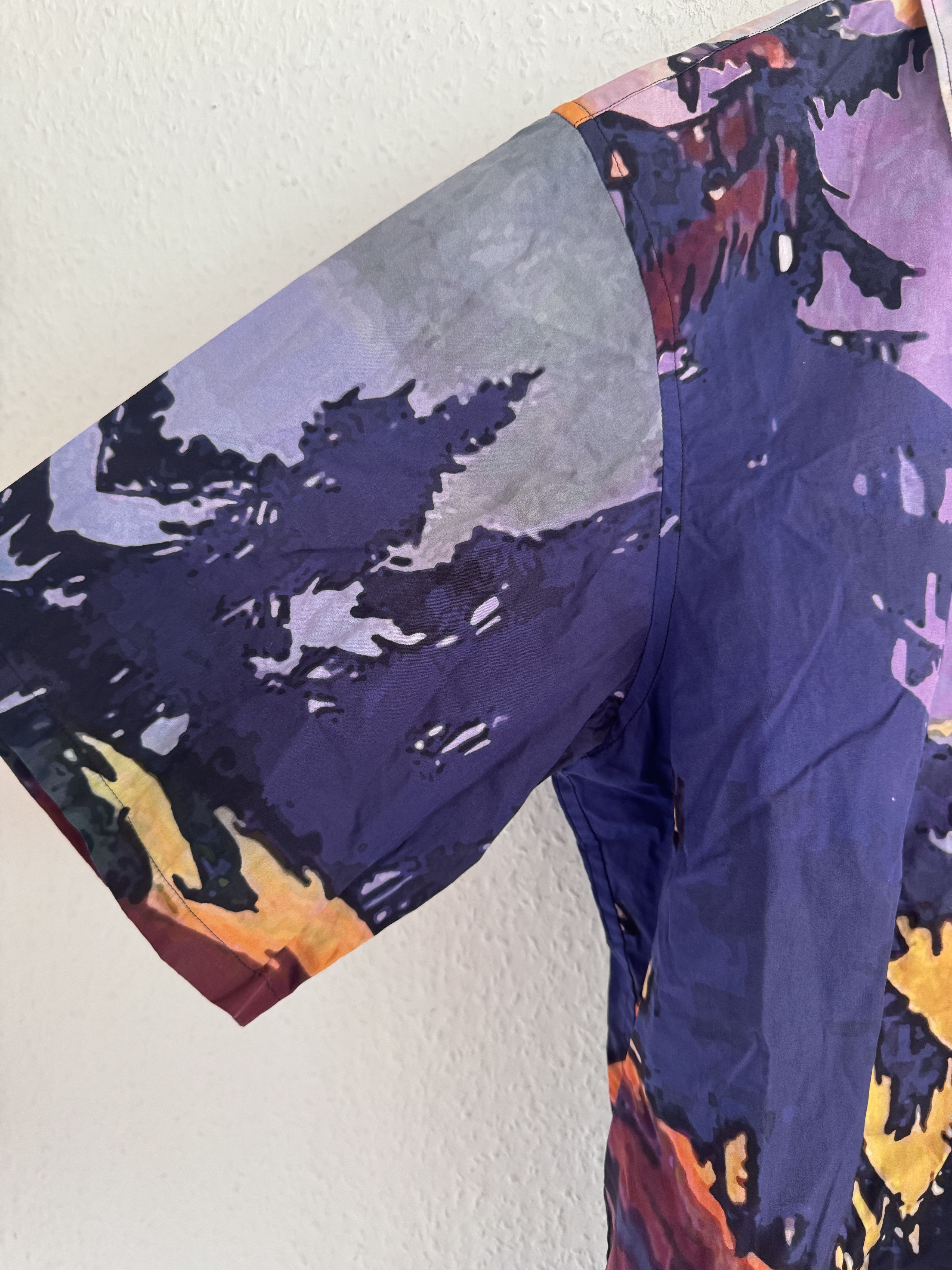 Prada SS17 Mountain Landscape Shirt Size US M / EU 48-50 / 2 - 3 Thumbnail