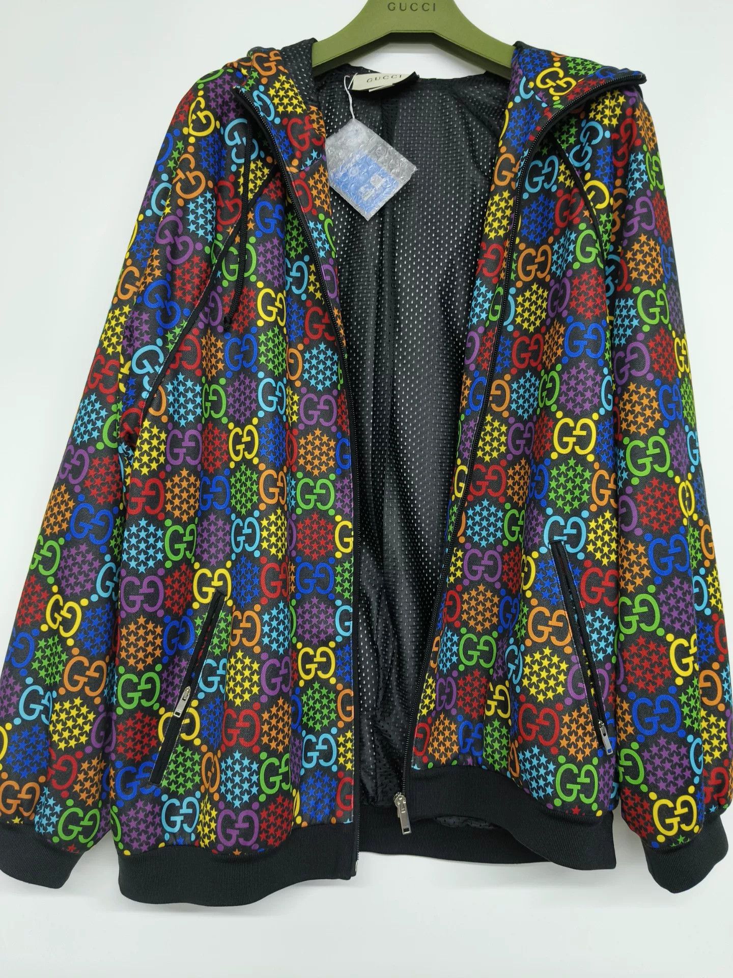 Gucci Gucci Printed Hooded Jacket Size US L / EU 52-54 / 3 - 1 Thumbnail