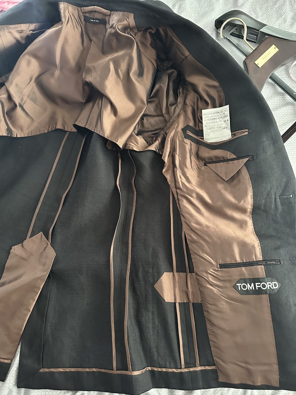 Tom Ford $8k like NEW Tom Ford super fine linen blazer D cut EU50 Size 50R - 4 Thumbnail