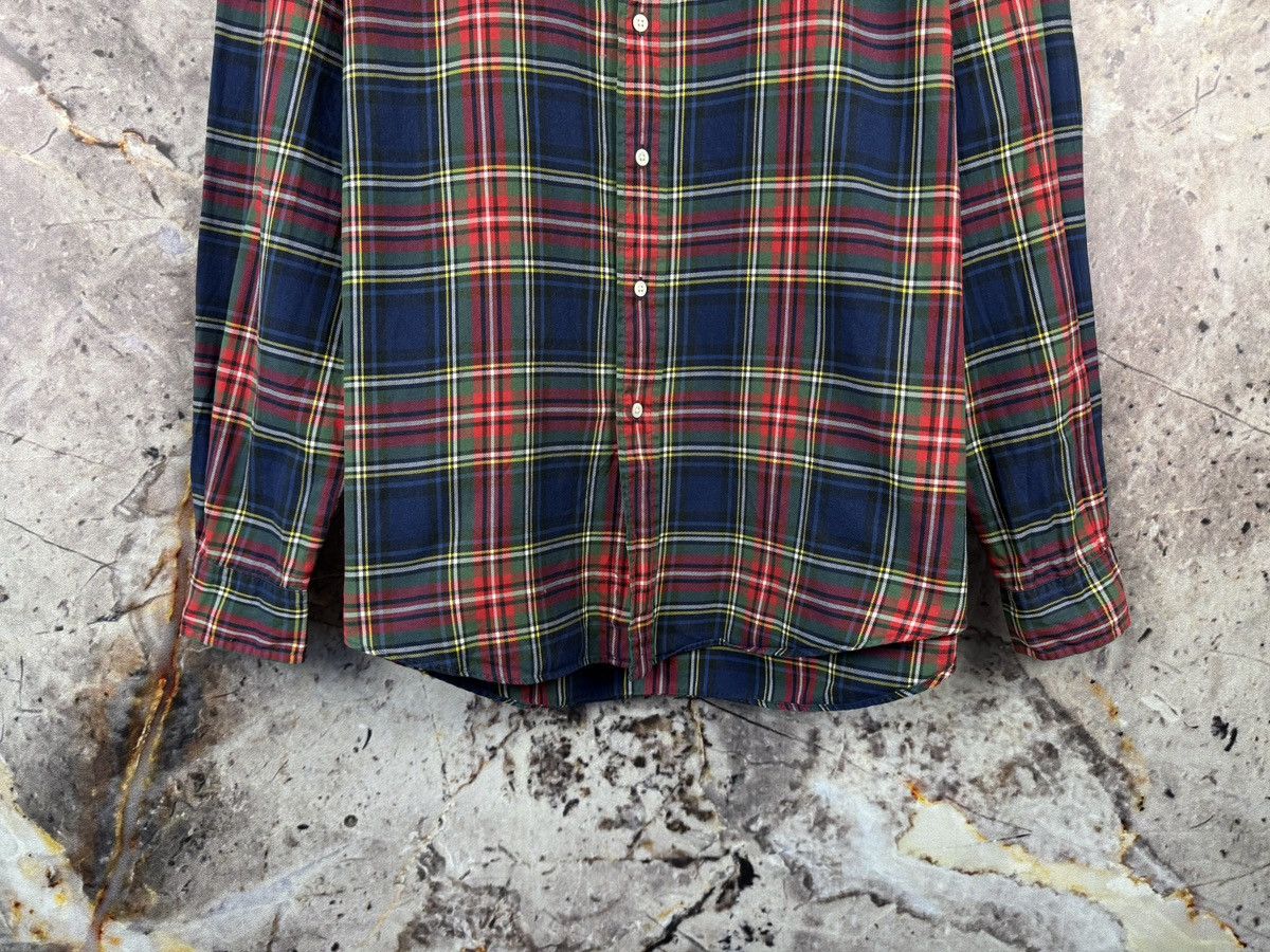 Polo Ralph Lauren Polo Ralph Lauren Plaid Button Down Shirt Custom Fit Size US XL / EU 56 / 4 - 4 Thumbnail