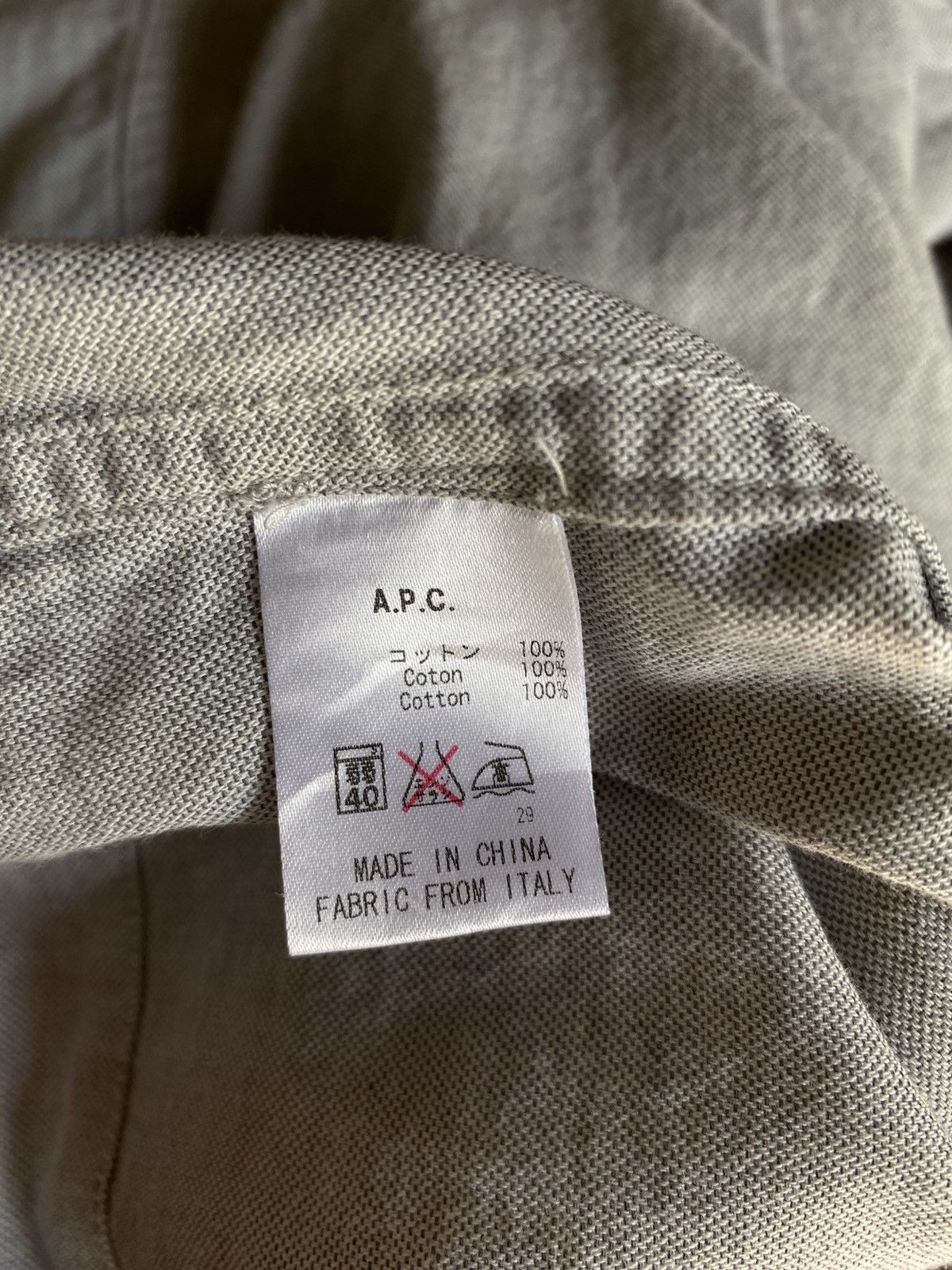 A.P.C. A.P.C. Light Gray Sailor Tee Size S / US 4 / IT 40 - 6 Thumbnail