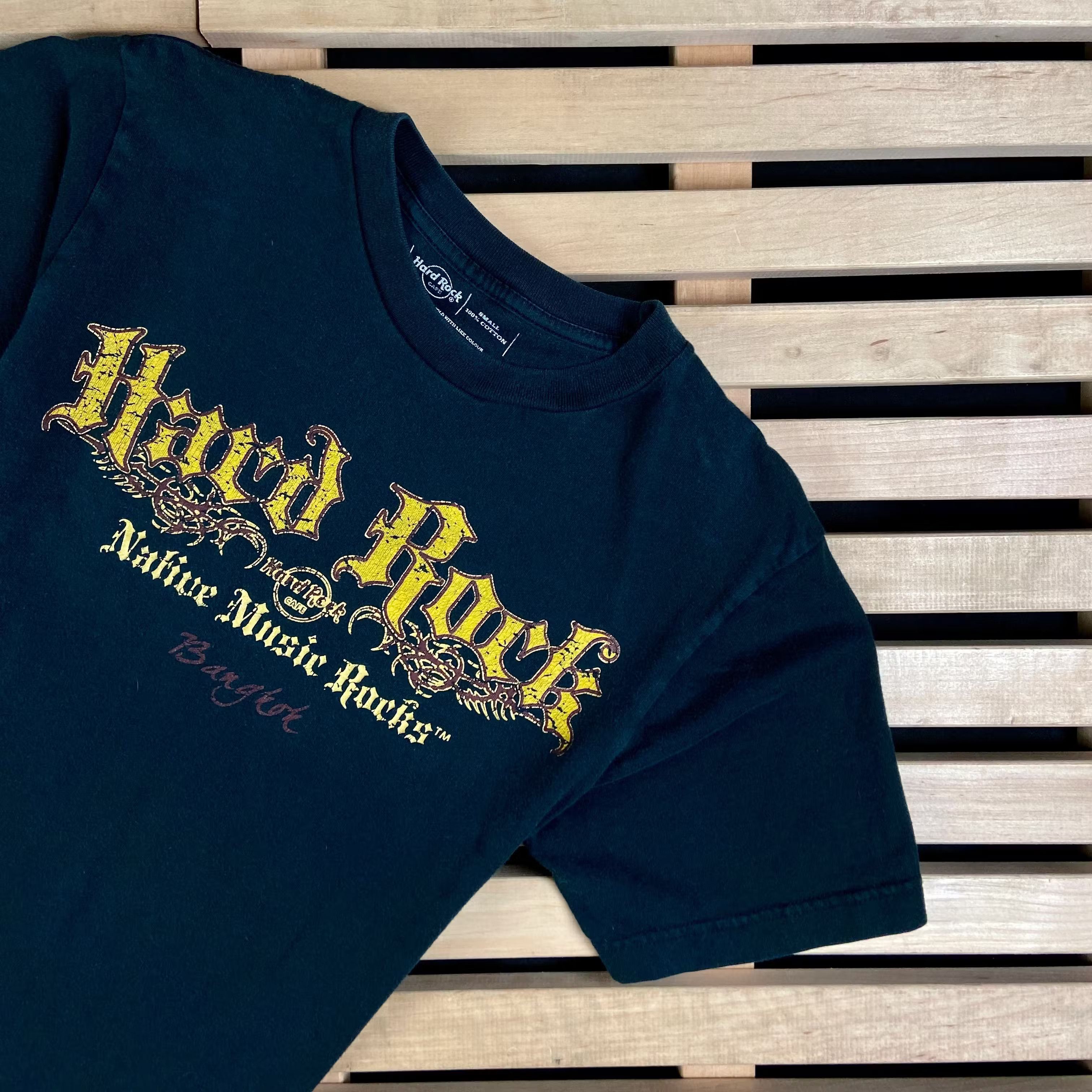 Band Tees × Hard Rock Cafe × Vintage Mens Vintage T Shirt Hard Rock Cafe Music Size S Size US S / EU 44-46 / 1 - 2 Thumbnail