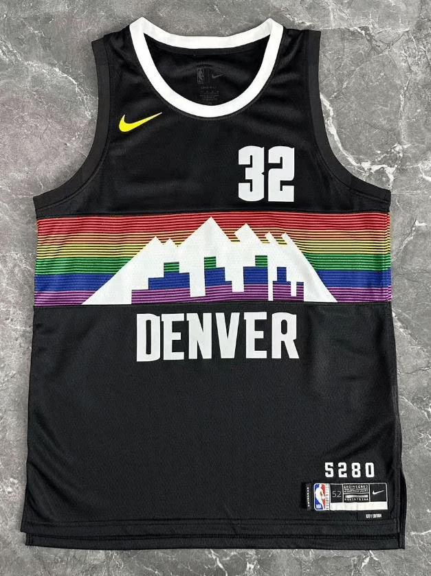 NBA Denver Nuggets 32 Aaron Gordon Jersey 2026 Size US XL / EU 56 / 4 - 1 Thumbnail
