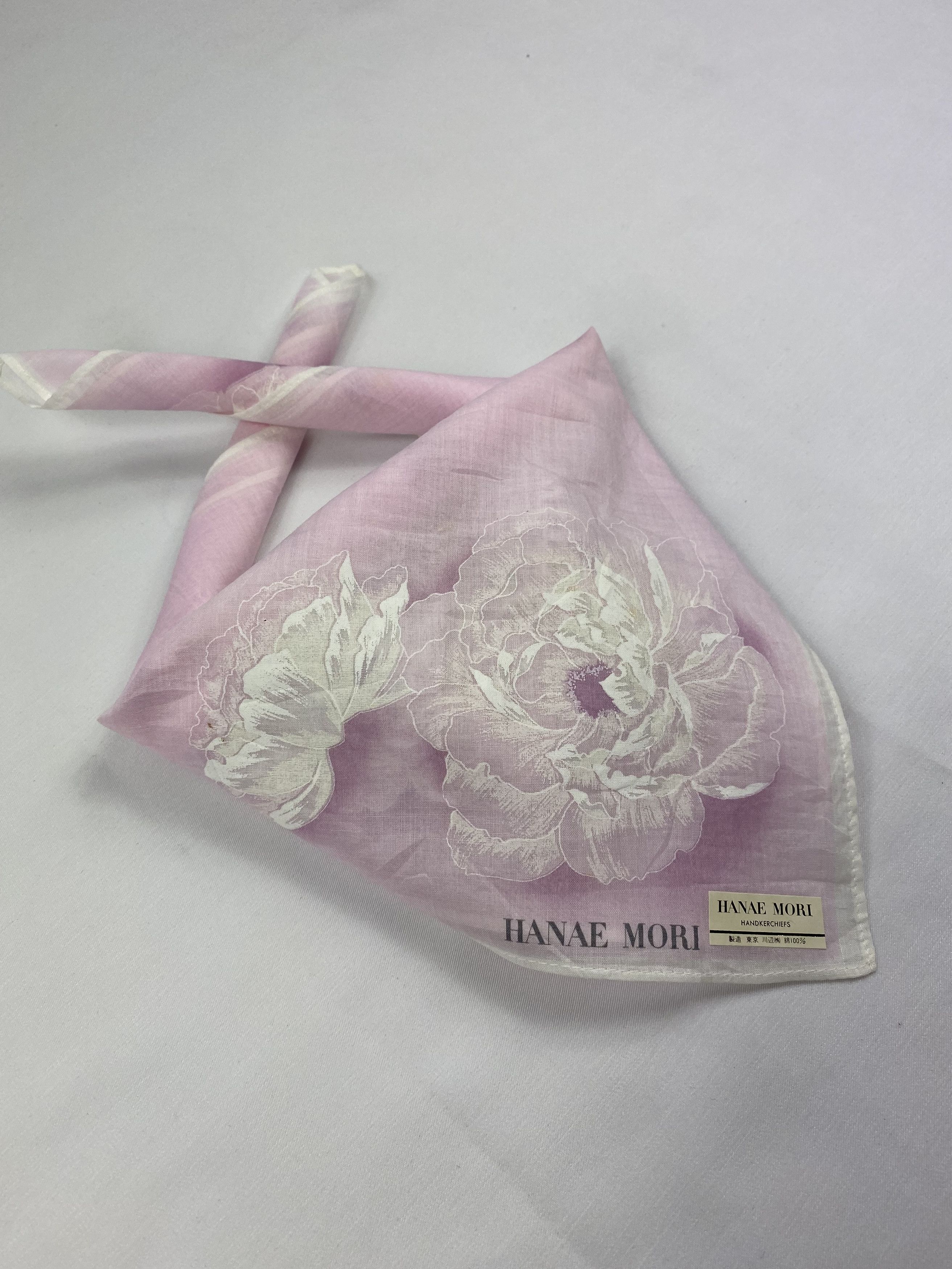 Hanae Mori × Japanese Brand × Vintage Hanae Mori Handkerchief / Bandana / Neckerchief Size ONE SIZE - 2 Thumbnail