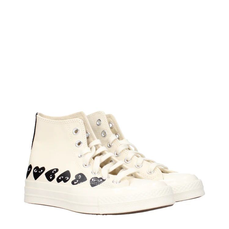 Comme des Garcons ob1o1e1024 Fabric Sneakers in Beige Size US 10.5 / IT 40.5 - 2 Thumbnail