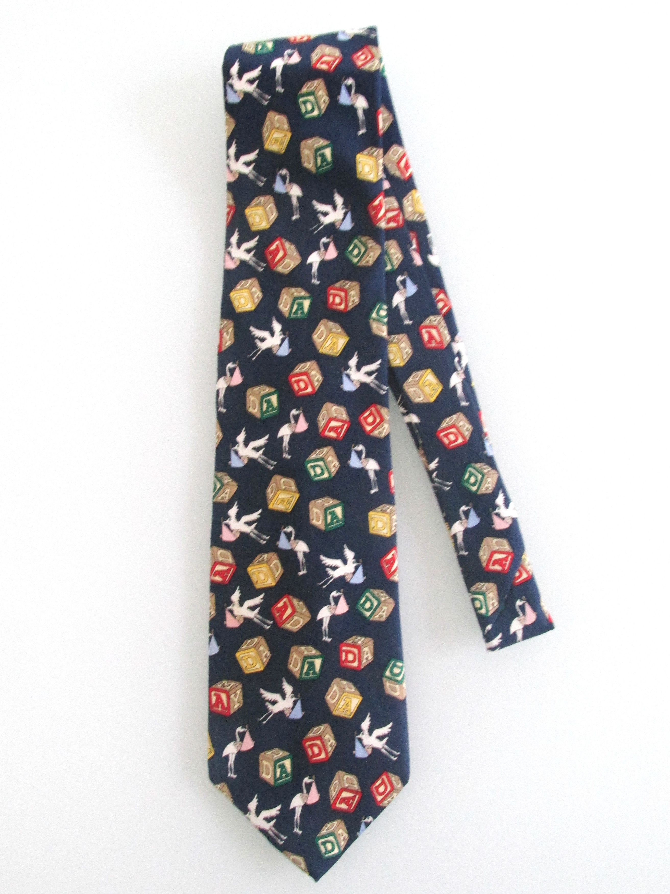 Other Alynn "New Father" Men's Silk Tie Size ONE SIZE - 1 Thumbnail