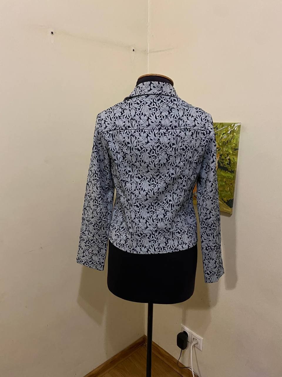 Other Helene Berman London bomber jacket black and white pattern Size XL / US 12-14 / IT 48-50 - 6 Thumbnail