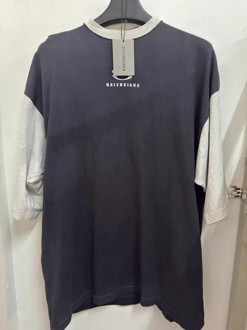 Balenciaga Balenciaga Double Ring Short Sleeve Size US S / EU 44-46 / 1 - 1 Thumbnail