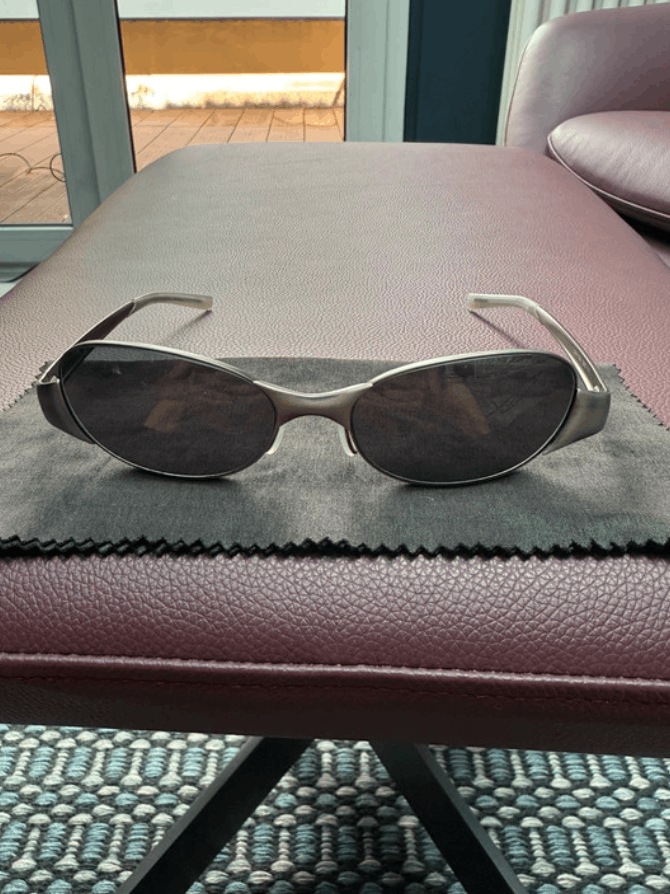 Prada PRADA Sunglasses SPR 78A Sport Red Tab Shield Mask Symbole Size ONE SIZE - 3 Thumbnail