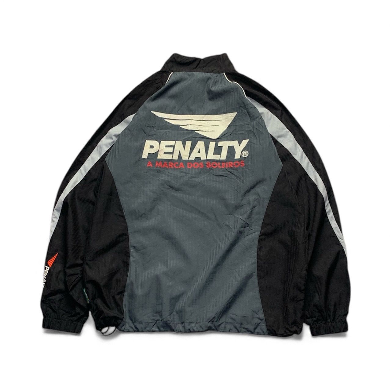 Penalty 🐍 SOLD🐍Vintage Penalty Zama FC Halfzip Football Jacket Rare Size US L / EU 52-54 / 3 - 1 Thumbnail