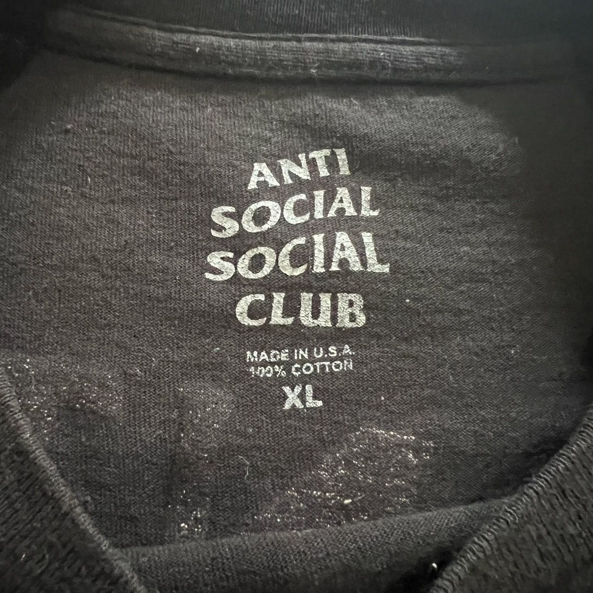 Anti Social Social Club × Playboy Anti Social Social Club Playboy Bunny Graphic Black Shirt XL Size US XL / EU 56 / 4 - 3 Thumbnail