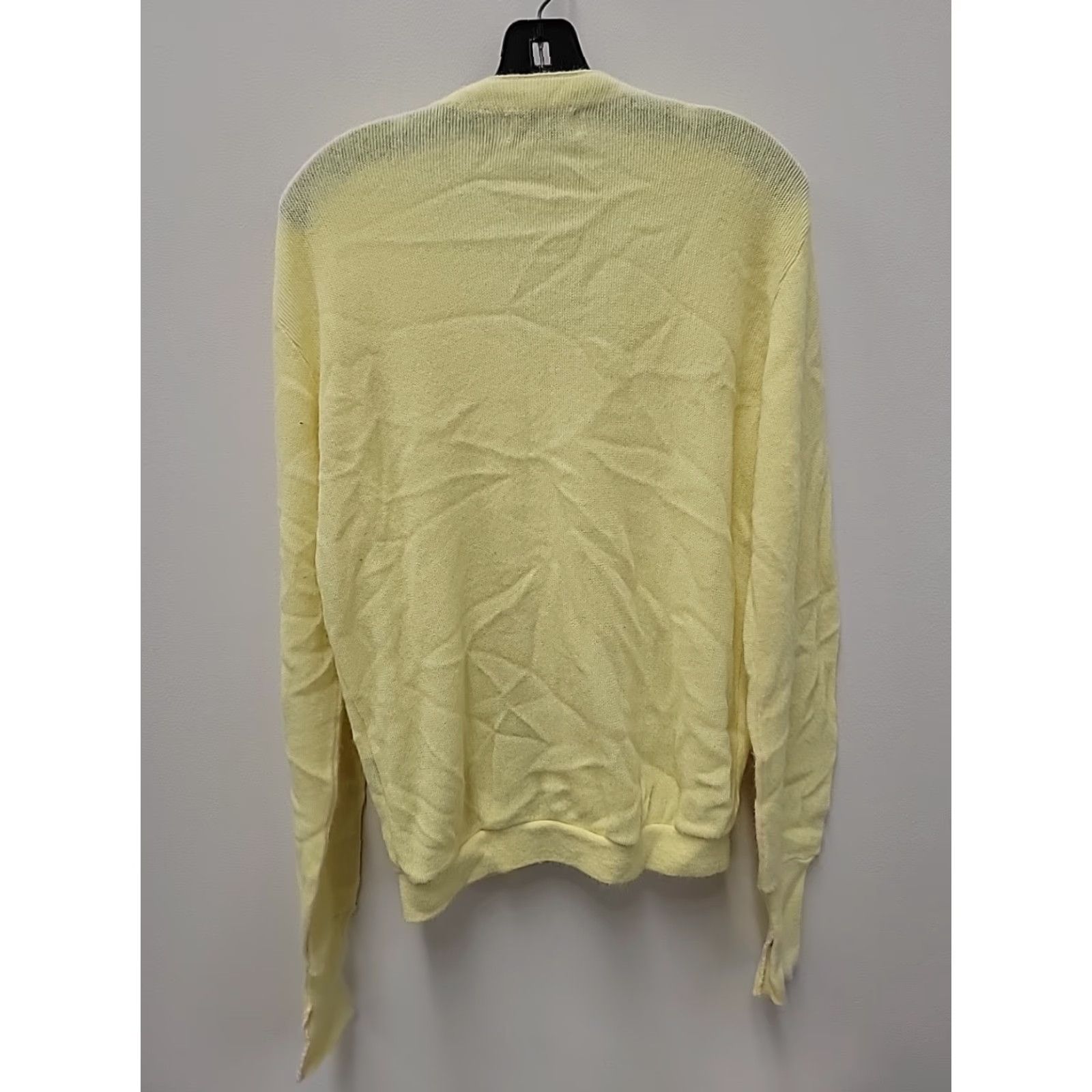 Izod VINTAGE Izod Lacoste Yellow Cardigan Long Sleeve Mens M Size Cardigan Shirt Sweater Logo Casual Men's Size US M / EU 48-50 / 2 - 4 Thumbnail