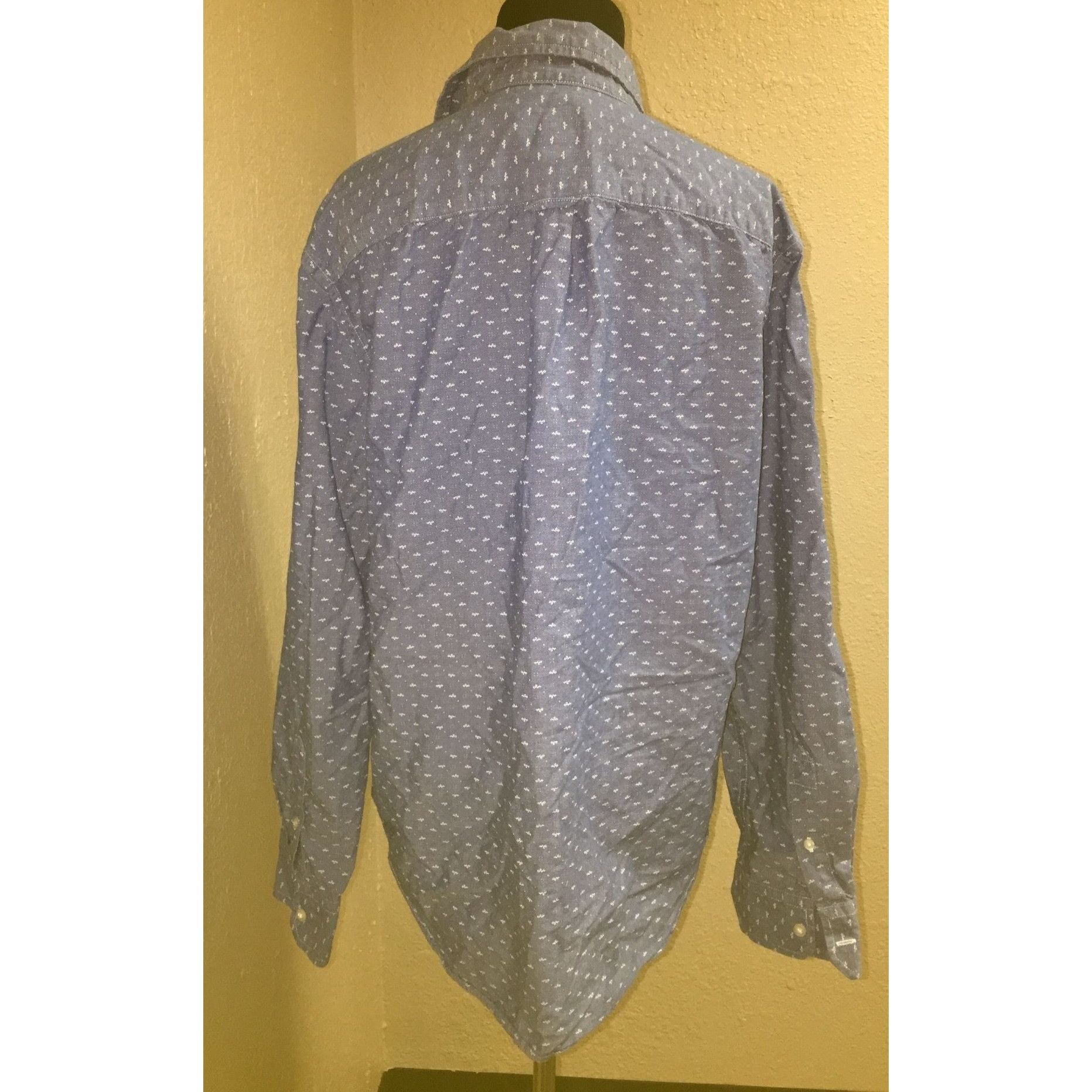 American Eagle Outfitters American Eagle Size Large Prep Fit Button Down Collared Long Size US L / EU 52-54 / 3 - 5 Thumbnail