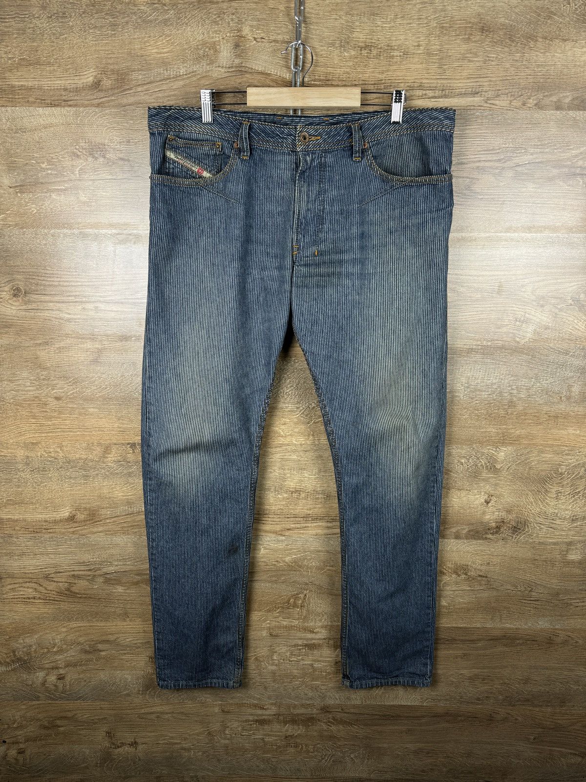 Diesel × Diesel Black Gold × Vintage Mens Vintage Diesel denim jeans luxury avant garde size 36 Size US 36 / EU 52 - 1 Thumbnail